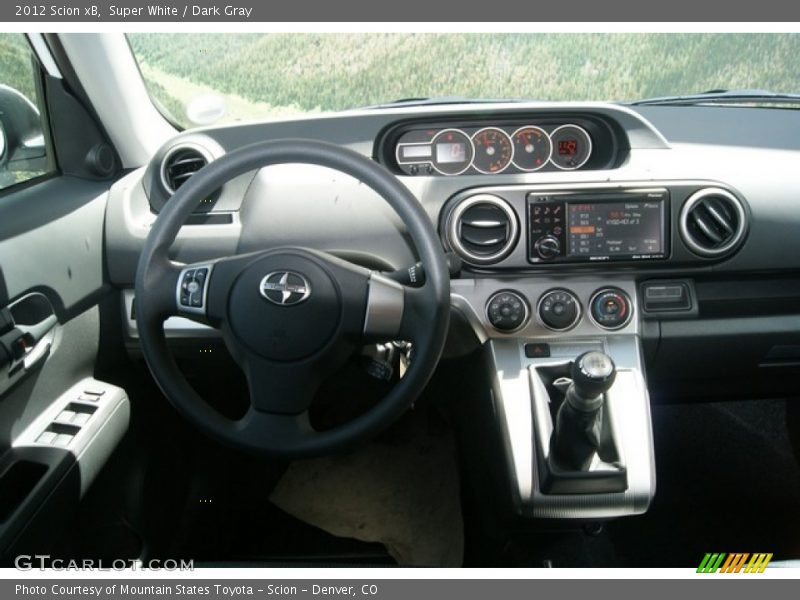 Super White / Dark Gray 2012 Scion xB