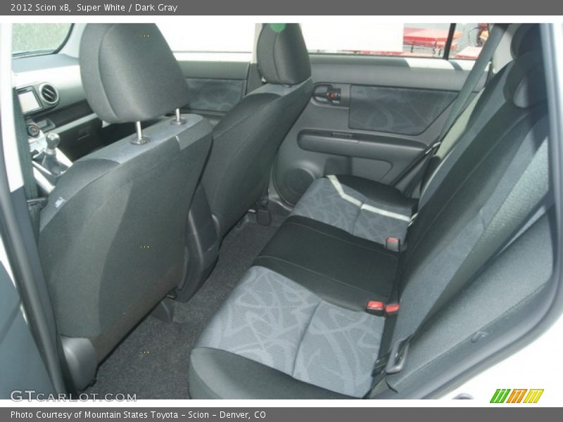 Super White / Dark Gray 2012 Scion xB