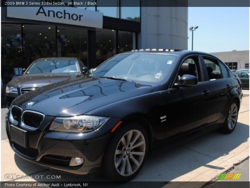 Jet Black / Black 2009 BMW 3 Series 328xi Sedan