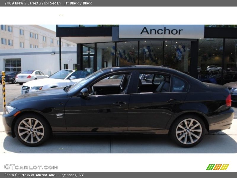 Jet Black / Black 2009 BMW 3 Series 328xi Sedan