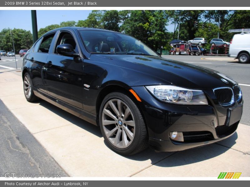 Jet Black / Black 2009 BMW 3 Series 328xi Sedan