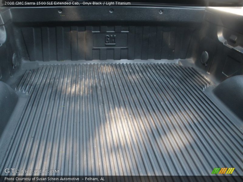 Onyx Black / Light Titanium 2008 GMC Sierra 1500 SLE Extended Cab