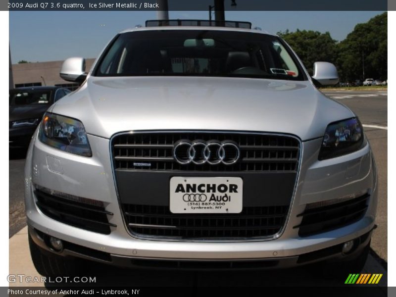 Ice Silver Metallic / Black 2009 Audi Q7 3.6 quattro