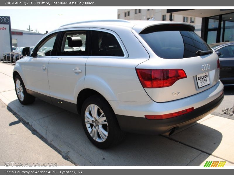 Ice Silver Metallic / Black 2009 Audi Q7 3.6 quattro