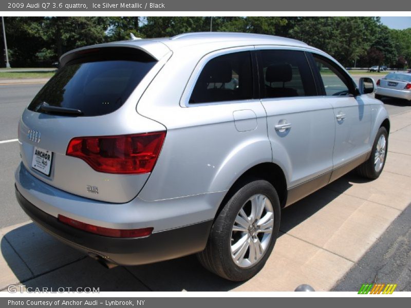 Ice Silver Metallic / Black 2009 Audi Q7 3.6 quattro