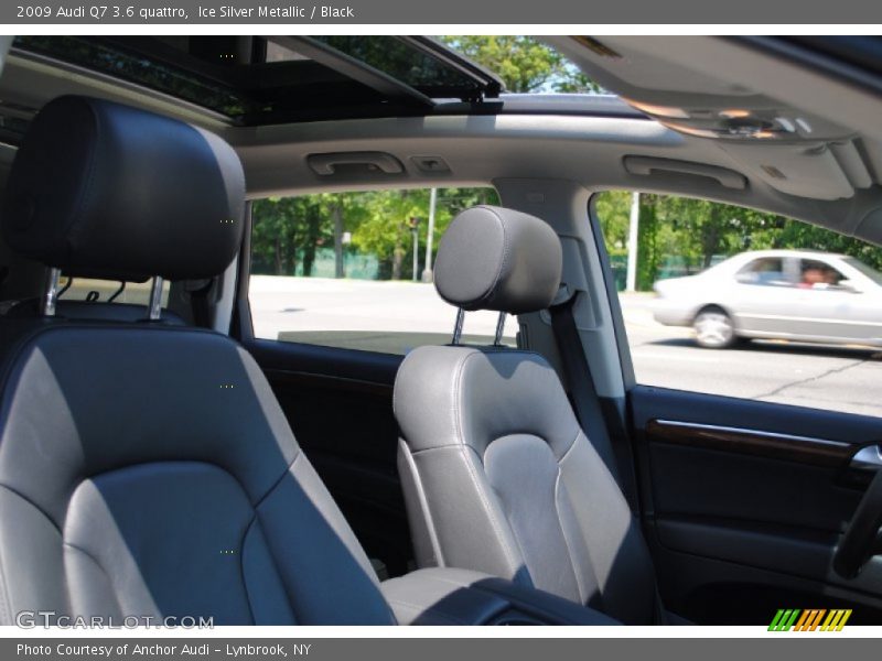 Ice Silver Metallic / Black 2009 Audi Q7 3.6 quattro