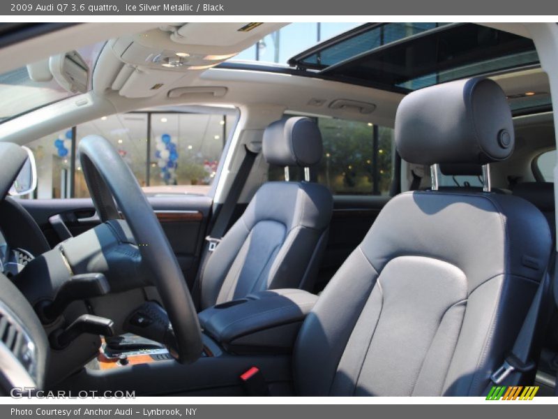 Ice Silver Metallic / Black 2009 Audi Q7 3.6 quattro