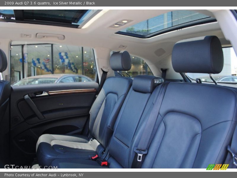 Ice Silver Metallic / Black 2009 Audi Q7 3.6 quattro