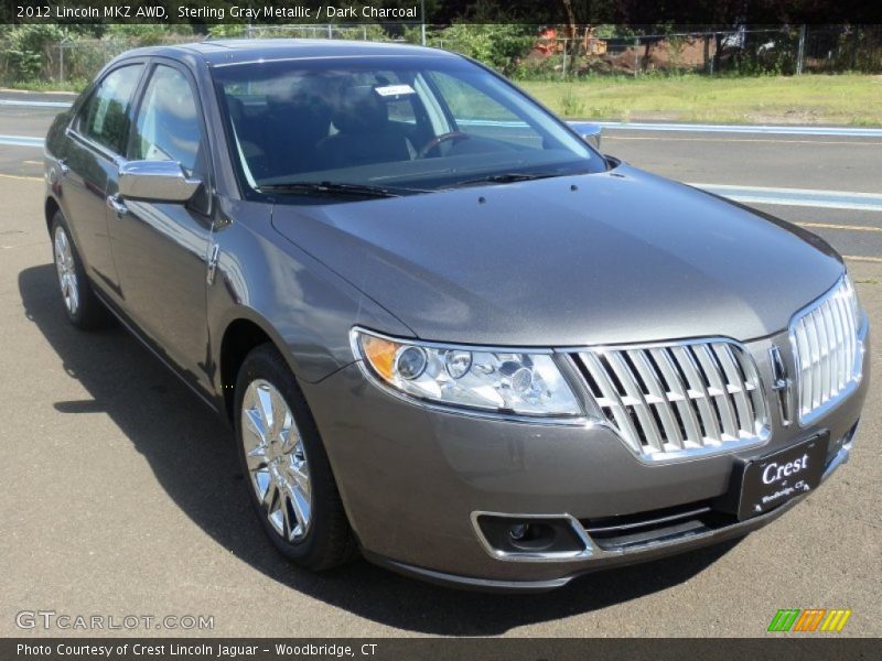 Sterling Gray Metallic / Dark Charcoal 2012 Lincoln MKZ AWD