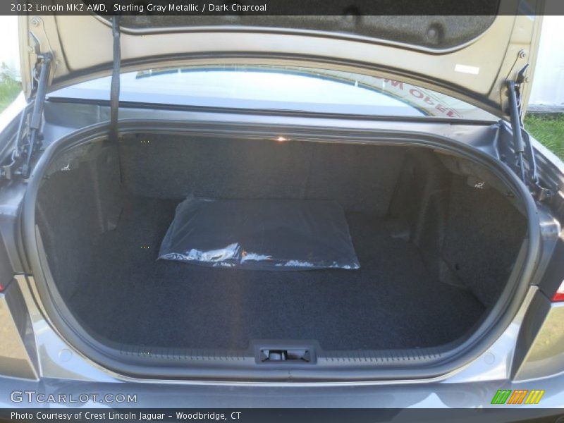 Sterling Gray Metallic / Dark Charcoal 2012 Lincoln MKZ AWD