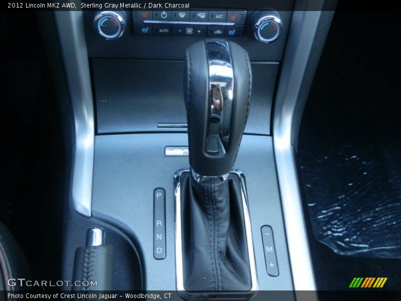 Sterling Gray Metallic / Dark Charcoal 2012 Lincoln MKZ AWD