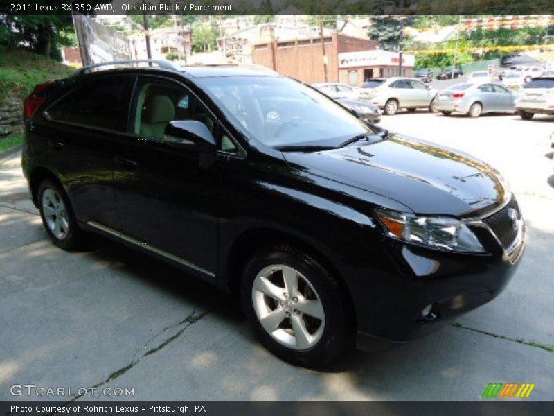 Obsidian Black / Parchment 2011 Lexus RX 350 AWD