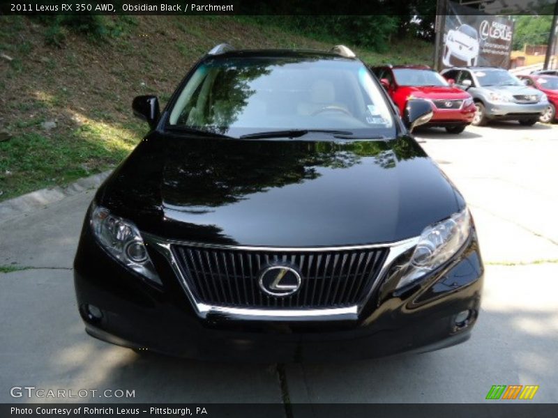 Obsidian Black / Parchment 2011 Lexus RX 350 AWD