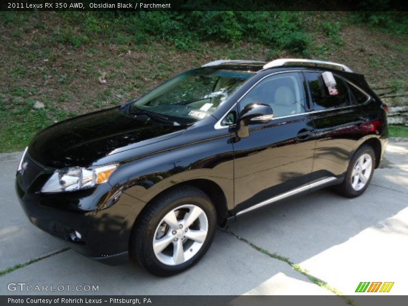 Obsidian Black / Parchment 2011 Lexus RX 350 AWD