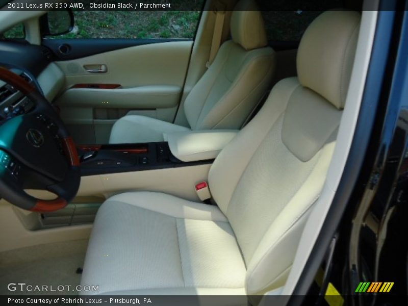Obsidian Black / Parchment 2011 Lexus RX 350 AWD