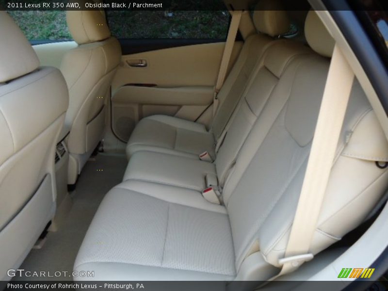 Obsidian Black / Parchment 2011 Lexus RX 350 AWD