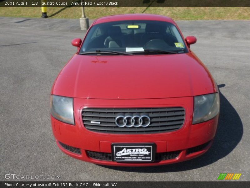 Amulet Red / Ebony Black 2001 Audi TT 1.8T quattro Coupe