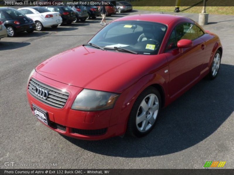 Amulet Red / Ebony Black 2001 Audi TT 1.8T quattro Coupe
