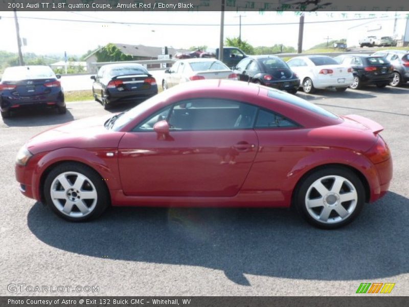 Amulet Red / Ebony Black 2001 Audi TT 1.8T quattro Coupe