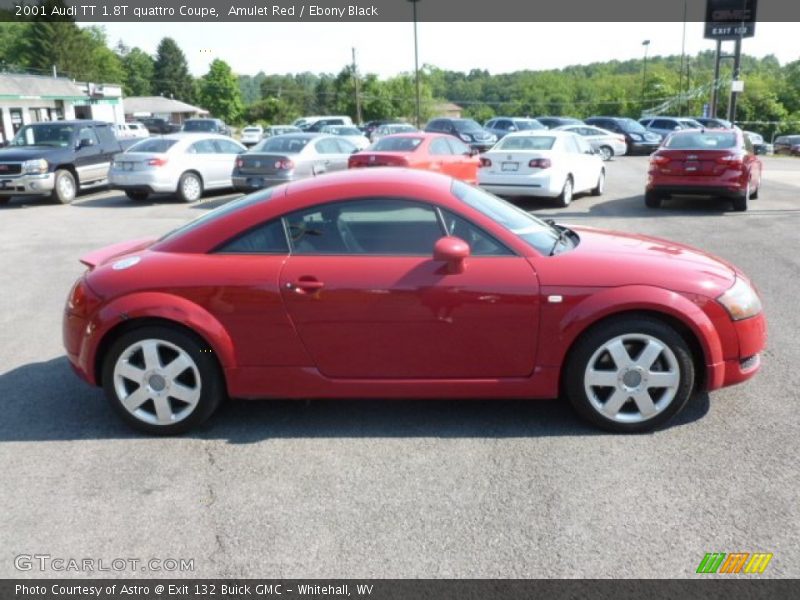 Amulet Red / Ebony Black 2001 Audi TT 1.8T quattro Coupe