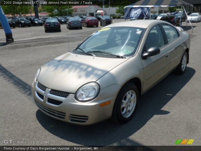 Light Almond Pearl Metallic / Taupe 2003 Dodge Neon SXT