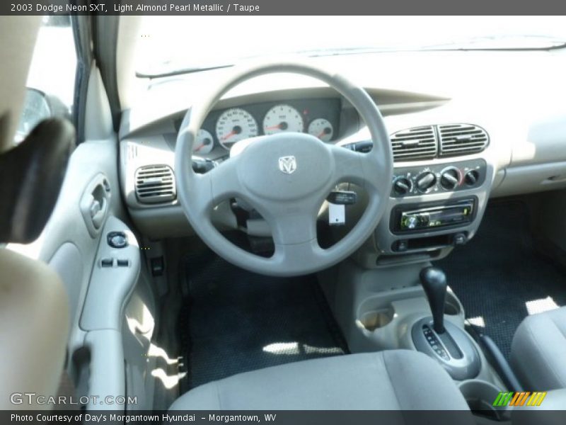 Light Almond Pearl Metallic / Taupe 2003 Dodge Neon SXT