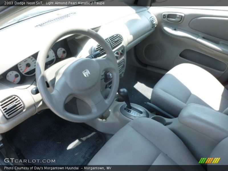 Light Almond Pearl Metallic / Taupe 2003 Dodge Neon SXT
