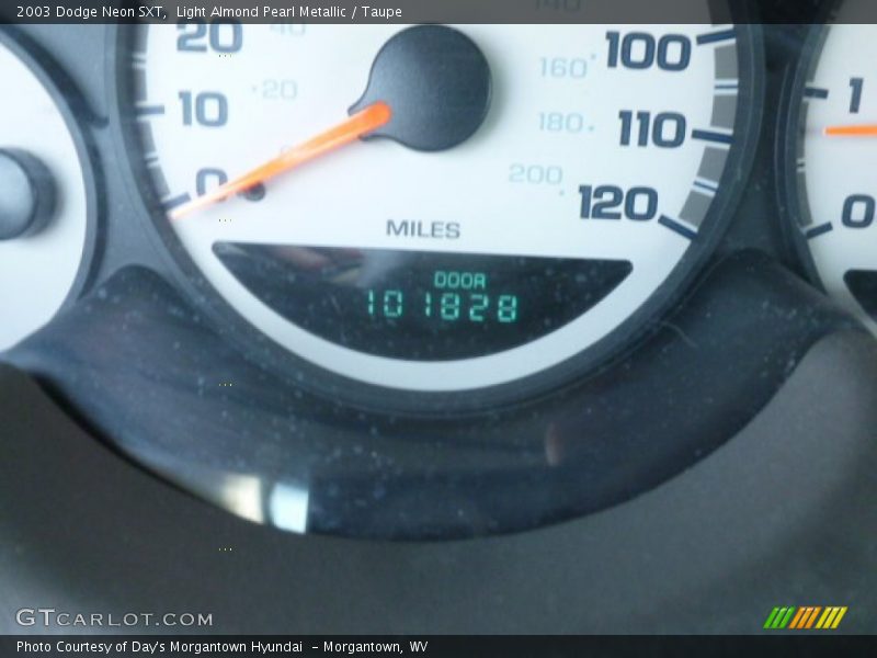 Light Almond Pearl Metallic / Taupe 2003 Dodge Neon SXT