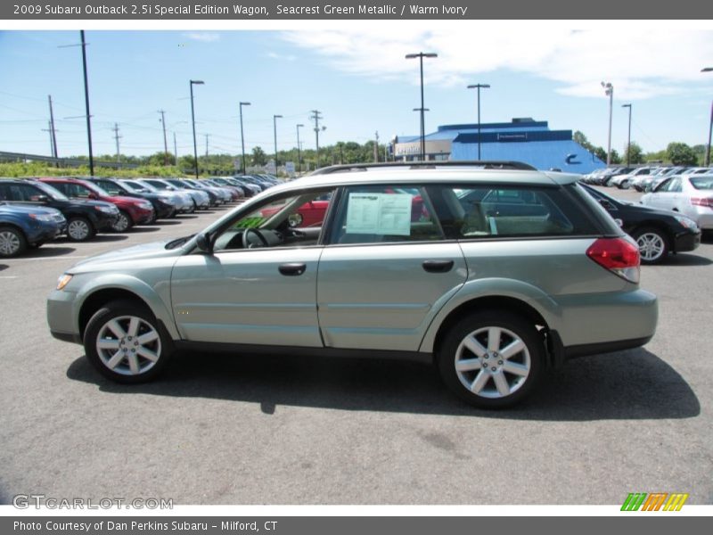 Seacrest Green Metallic / Warm Ivory 2009 Subaru Outback 2.5i Special Edition Wagon