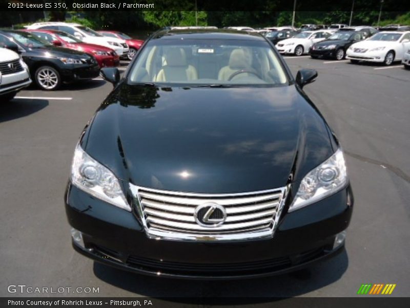 Obsidian Black / Parchment 2012 Lexus ES 350