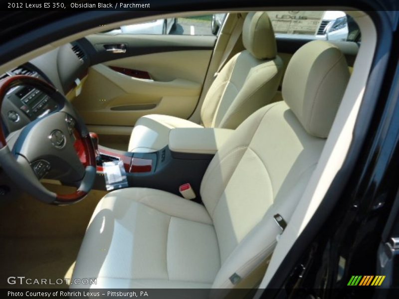 Obsidian Black / Parchment 2012 Lexus ES 350