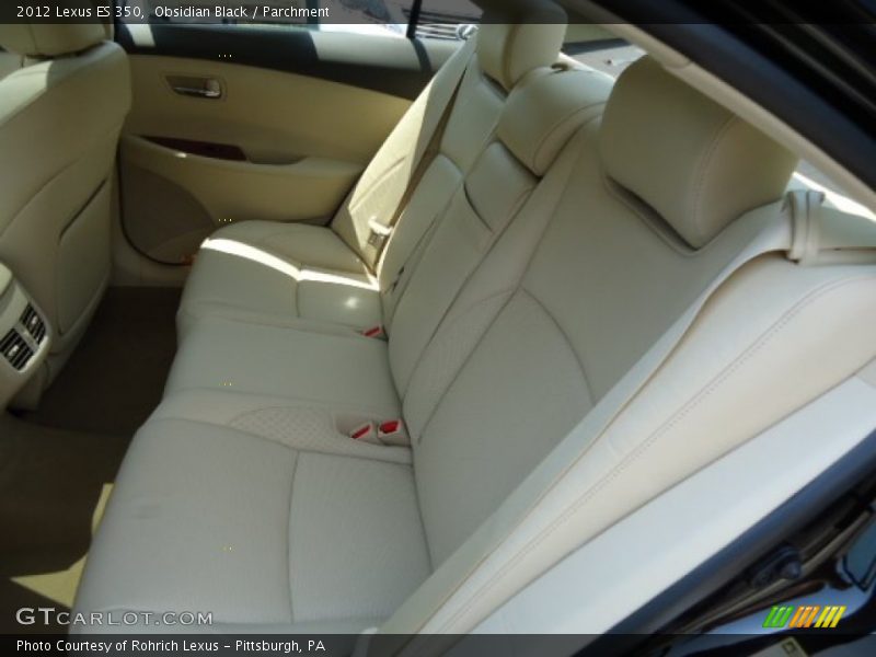 Obsidian Black / Parchment 2012 Lexus ES 350