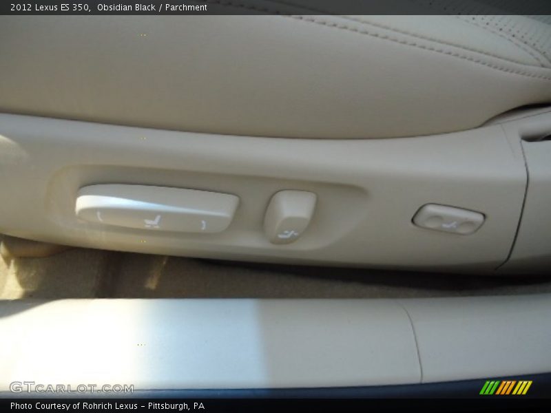 Obsidian Black / Parchment 2012 Lexus ES 350