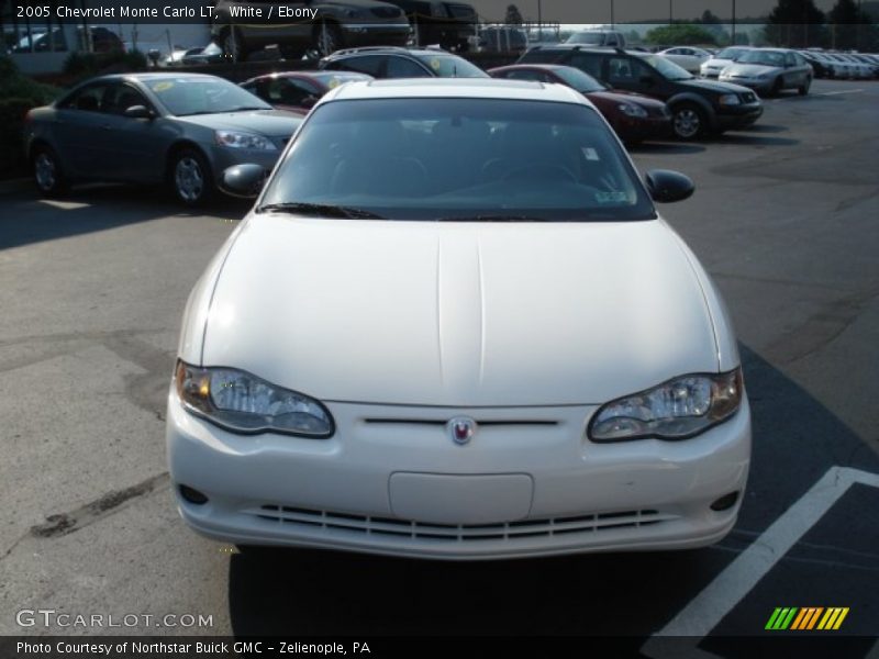 White / Ebony 2005 Chevrolet Monte Carlo LT