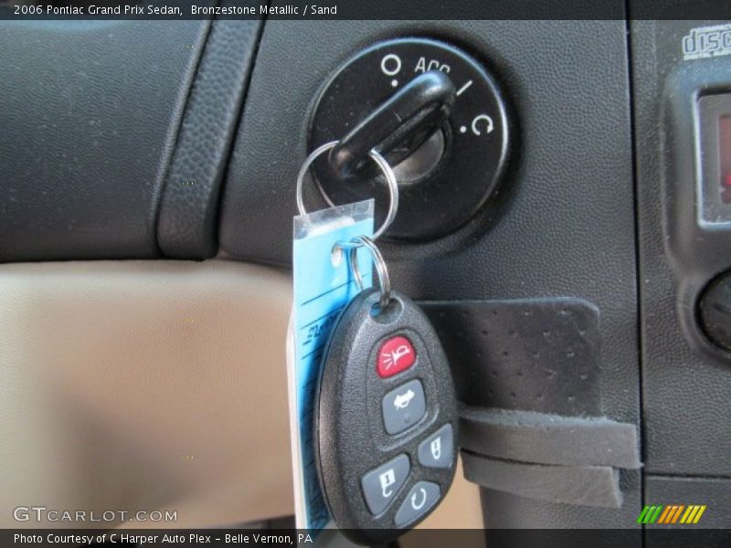 Bronzestone Metallic / Sand 2006 Pontiac Grand Prix Sedan