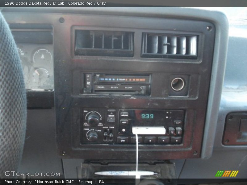 Colorado Red / Gray 1990 Dodge Dakota Regular Cab