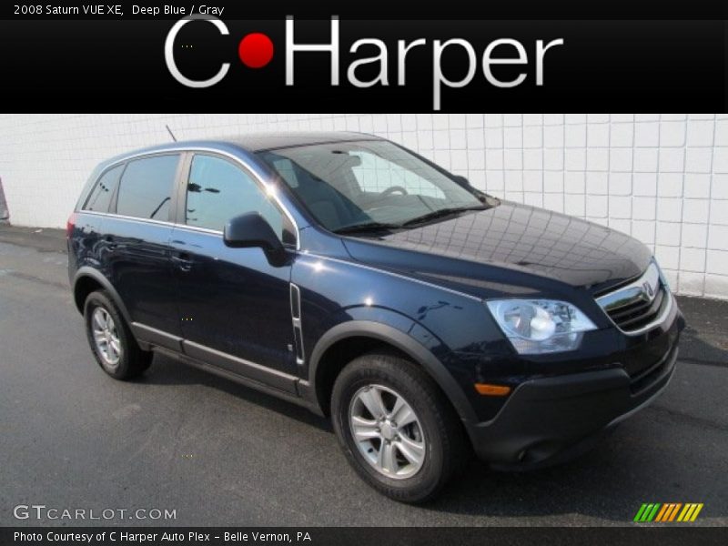Deep Blue / Gray 2008 Saturn VUE XE