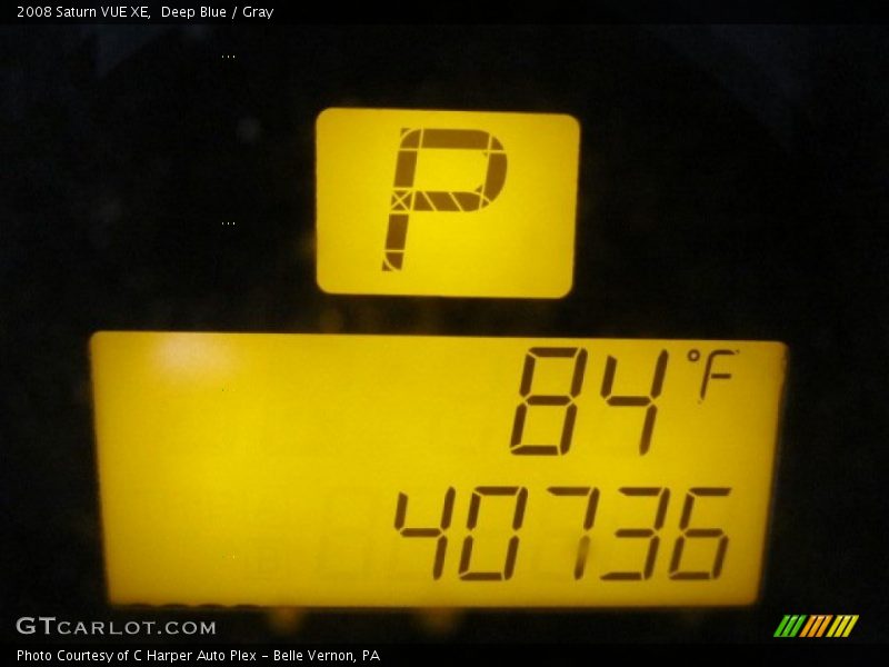 Deep Blue / Gray 2008 Saturn VUE XE