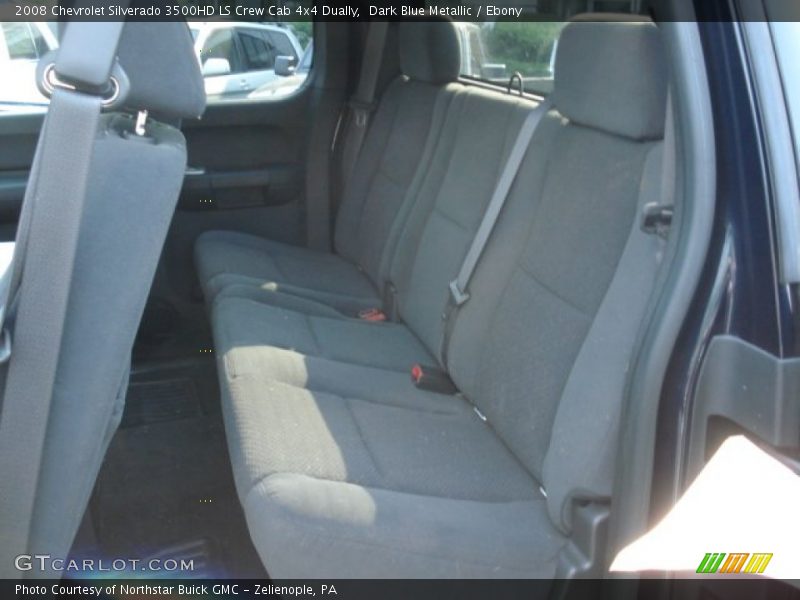 Dark Blue Metallic / Ebony 2008 Chevrolet Silverado 3500HD LS Crew Cab 4x4 Dually