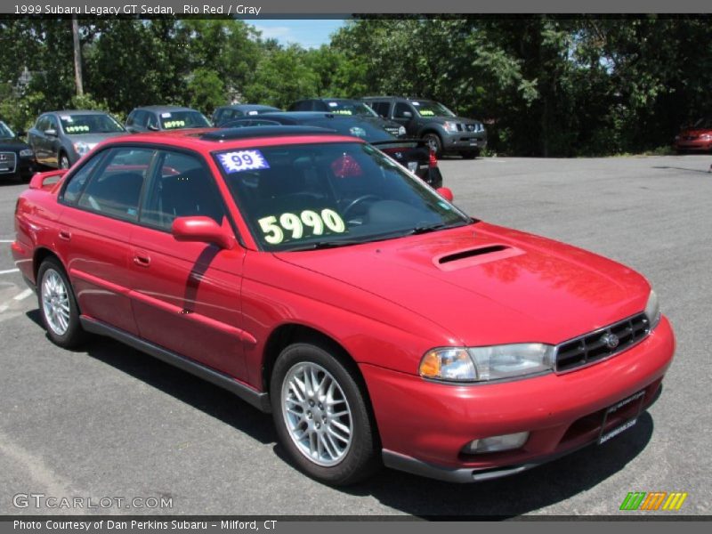 Front 3/4 View of 1999 Legacy GT Sedan