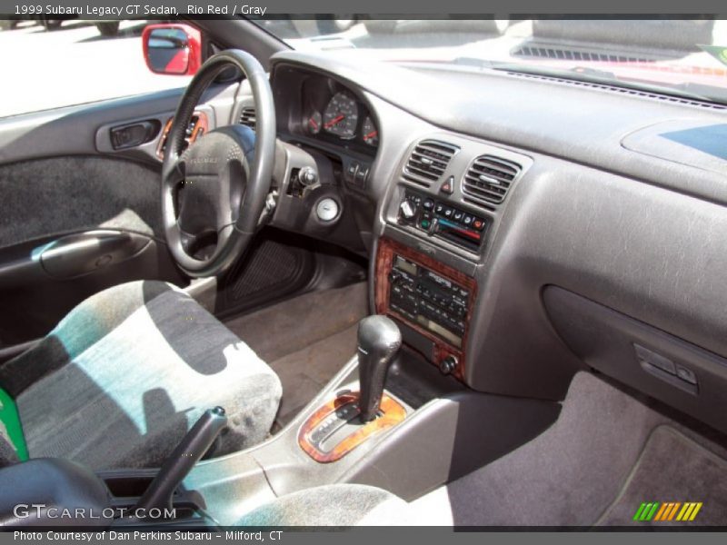 Rio Red / Gray 1999 Subaru Legacy GT Sedan