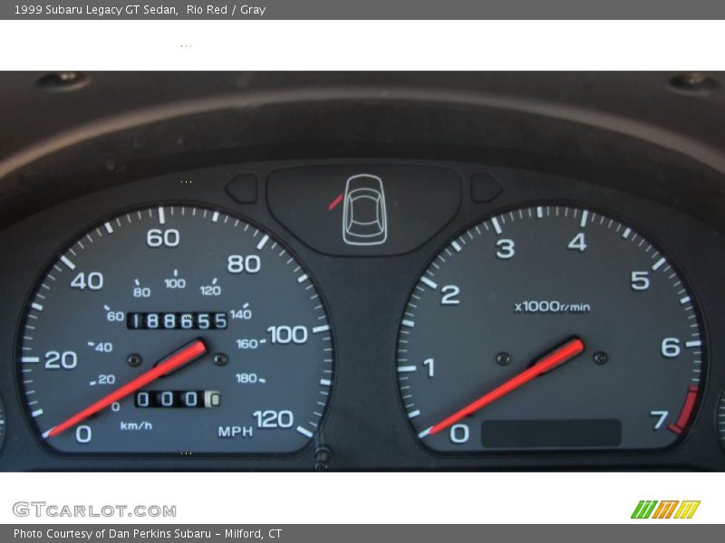  1999 Legacy GT Sedan GT Sedan Gauges