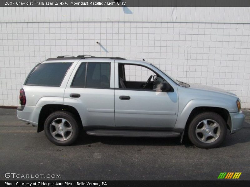 Moondust Metallic / Light Gray 2007 Chevrolet TrailBlazer LS 4x4