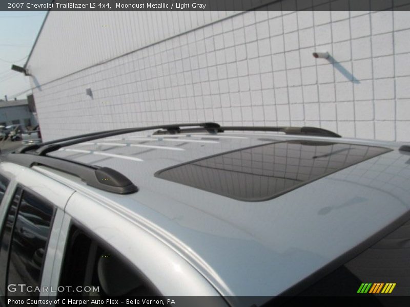 Moondust Metallic / Light Gray 2007 Chevrolet TrailBlazer LS 4x4