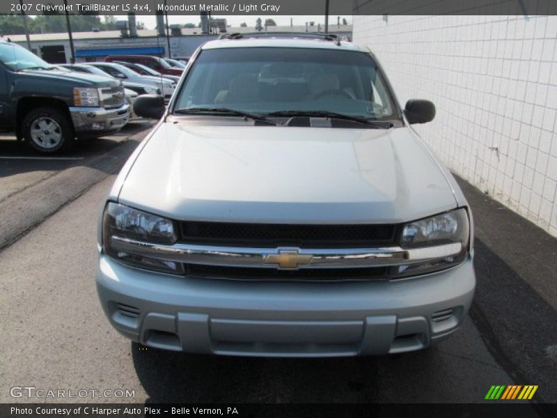 Moondust Metallic / Light Gray 2007 Chevrolet TrailBlazer LS 4x4