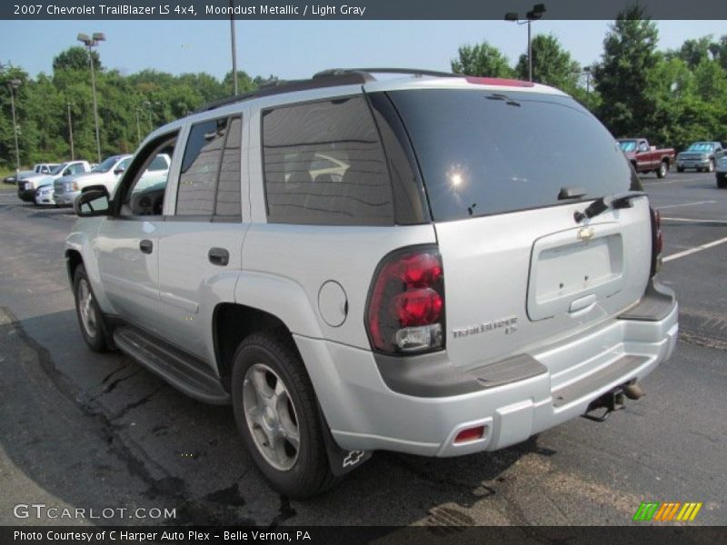 Moondust Metallic / Light Gray 2007 Chevrolet TrailBlazer LS 4x4