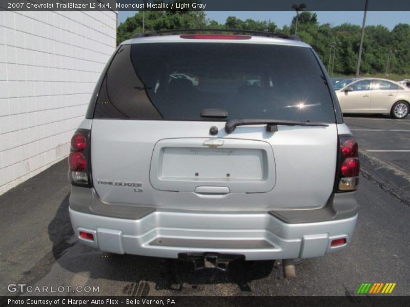 Moondust Metallic / Light Gray 2007 Chevrolet TrailBlazer LS 4x4