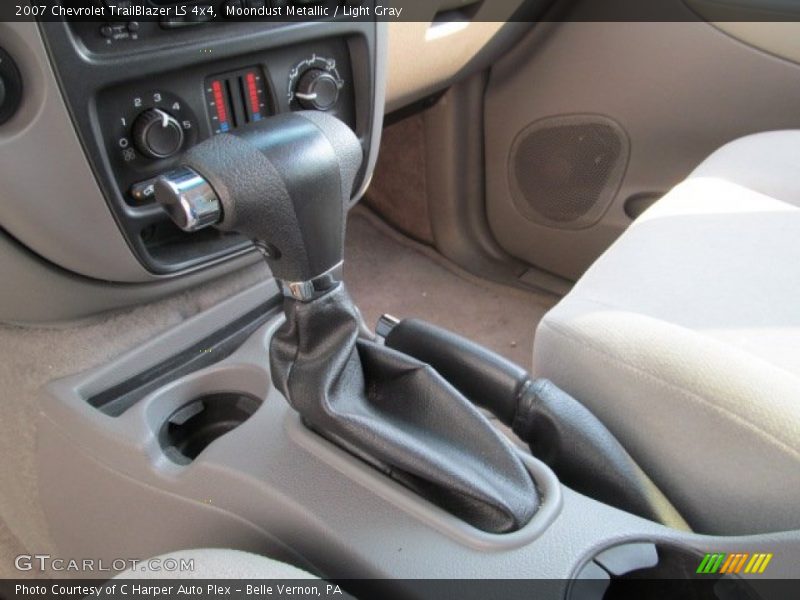 Moondust Metallic / Light Gray 2007 Chevrolet TrailBlazer LS 4x4