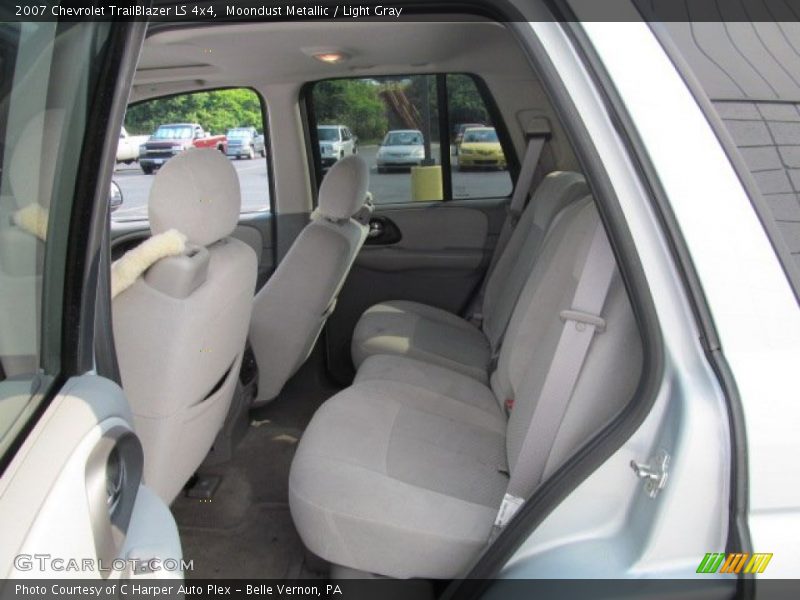 Moondust Metallic / Light Gray 2007 Chevrolet TrailBlazer LS 4x4