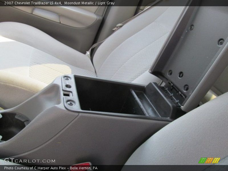 Moondust Metallic / Light Gray 2007 Chevrolet TrailBlazer LS 4x4